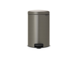 Cubo de Basura BRABANTIA NewIcon (20 l - Platina)