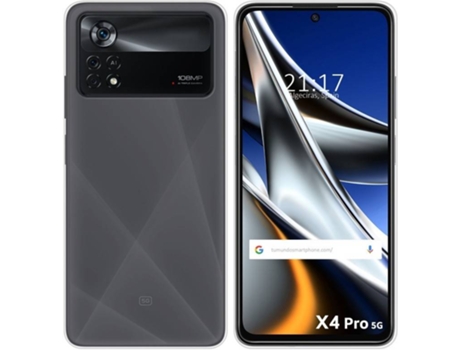 Carcasa para Xiaomi Poco X4 Pro 5G TUMUNDOSMARTPHONE Silicona Transparente
