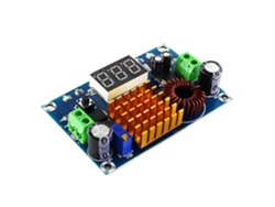 Módulo Elevador Digital De 100 W, Regulador De Voltaje Ajustable De 4-35 V Cc A 5-45 V Cc, Voltímetro.