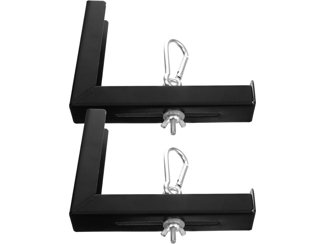 Soporte De Pared Metálico Ajustable En Forma De L, De 15 Cm, Para Proyector Con Gancho.