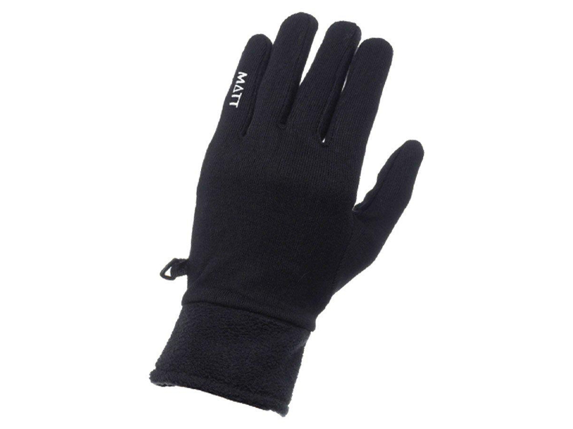 Guantes para Hombre MATT Inner Negro para Esquí (S)