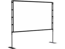 Pantallas De Proyección Con Soporte De 60, 72, 84, 100 Y 120 Pulgadas, Película Hd.