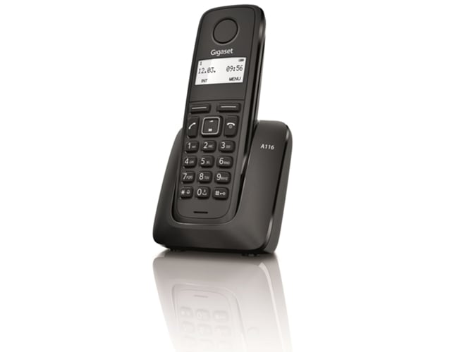 Teléfono inalámbrico GIGASET A116 Negro