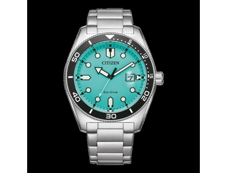 Reloj Masculino de Acero CITIZEN Eco Drive Sunset Aw1760-81W