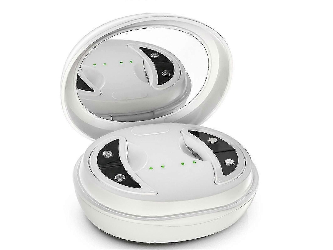 Masajeador ocular de microcorriente con terapia de pulsos de luz roja Dispositivo de masaje facial para reducir las ojeras y mejorar GOKOCO