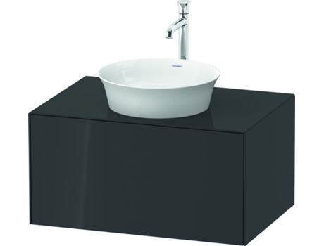 DURAVIT Tulip blanco, mueble de baño montado en la pared, ancho 800 x profundidad 550mm, con 1 extractor, con tecnología de punta, WT49750