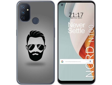 Carcasa OnePlus Nord N100 TUMUNDOSMARTPHONE Barba Multicolor
