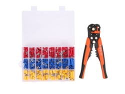 Conector De Cable Terminal De Presión En Frío M3400pcs Con Alicates Pelacables Multifuncionales Para Aplicaciones Marinas Y Automotrices.