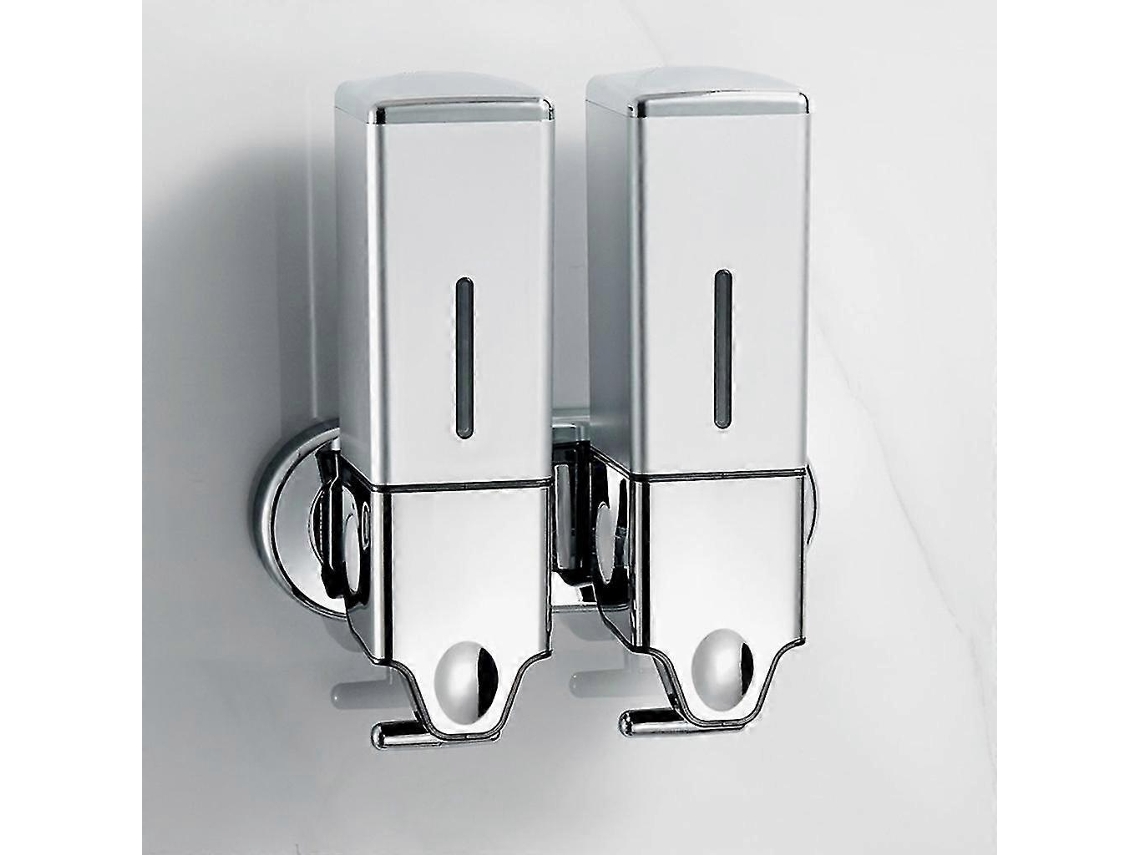 Dispensador de jabón líquido para baño Rosewell, dispensador de jabón doble de pared para cocina