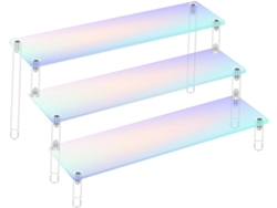 Elegante vitrina de acrílico para maquetas, objetos de colección y juguetes.