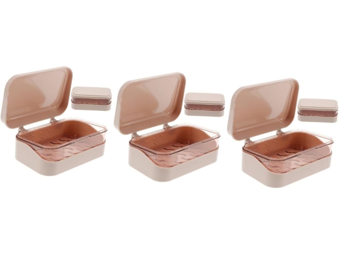 Juego De 3 Piezas De Recipientes Escurridores Para Cocina De Viaje - Organizador Para Mini Refrigerador Con Tapa