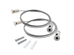 Set de 2 Cables de Suspensión 15M Para Perfiles de Aluminio LEDBOX