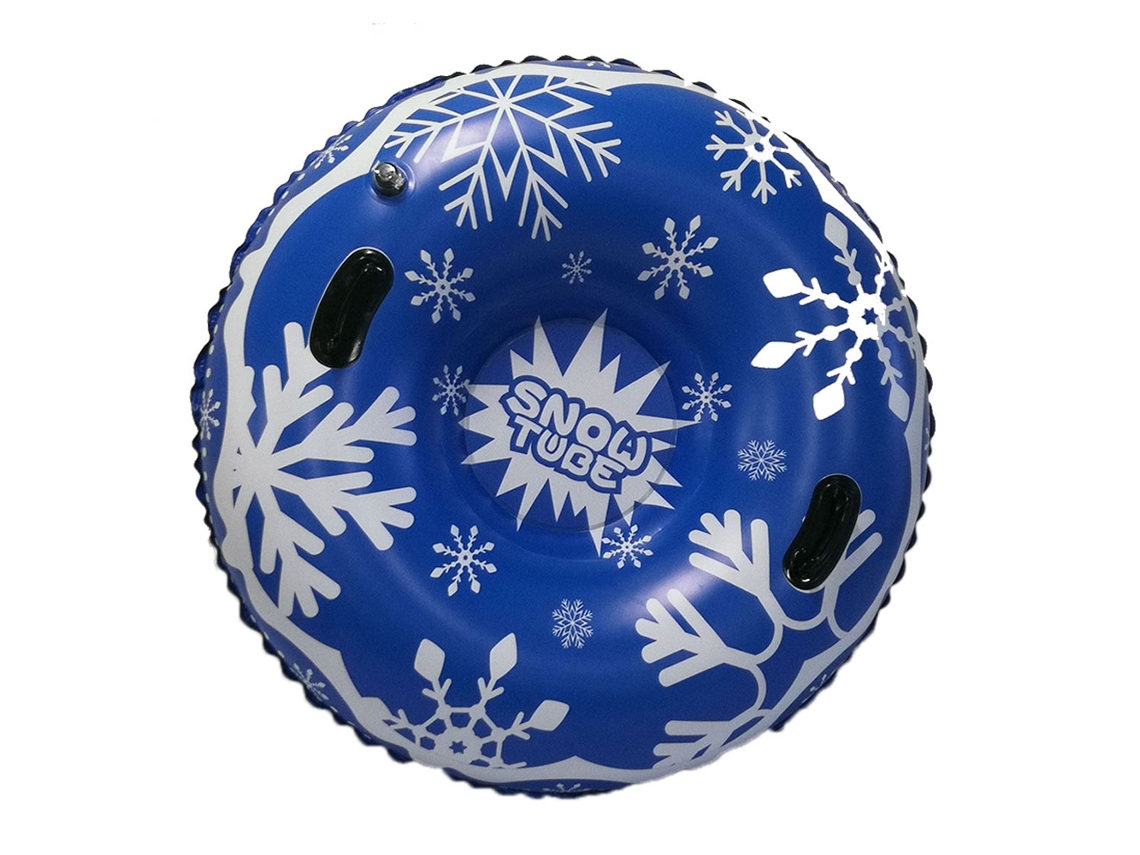 Trineo Inflable De Pvc Para Nieve, Apto Para Esquiar, Con Asas Seguras Y 47,2 Pulgadas De Largo.
