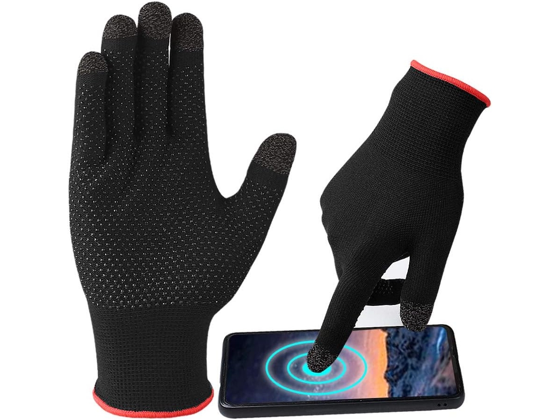 Guantes De Punto Antideslizantes Para Pantallas Táctiles, Transpirables Y Resistentes Al Sudor. Guantes Térmicos.