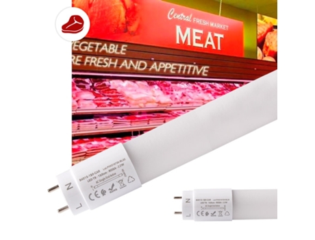 Tubo LED T8 especial para carnicería 150 cm 22W