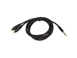 Cable De Repuesto Para Auriculares De 3,5 Mm Con Conector Trenzado Chapado En Oro, Compatible Con Ath Msr7b Sr9 Esw990h (1,2 M).