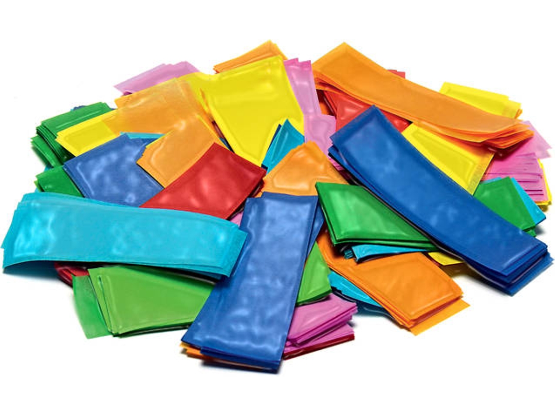 Confeti TCM 55x18 mm, Multicolor, 1kg