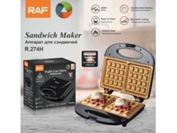 Sandwichera eléctrica de doble cara para uso doméstico, multifuncional para hacer pan y gofres, estándar europeo. Mdug