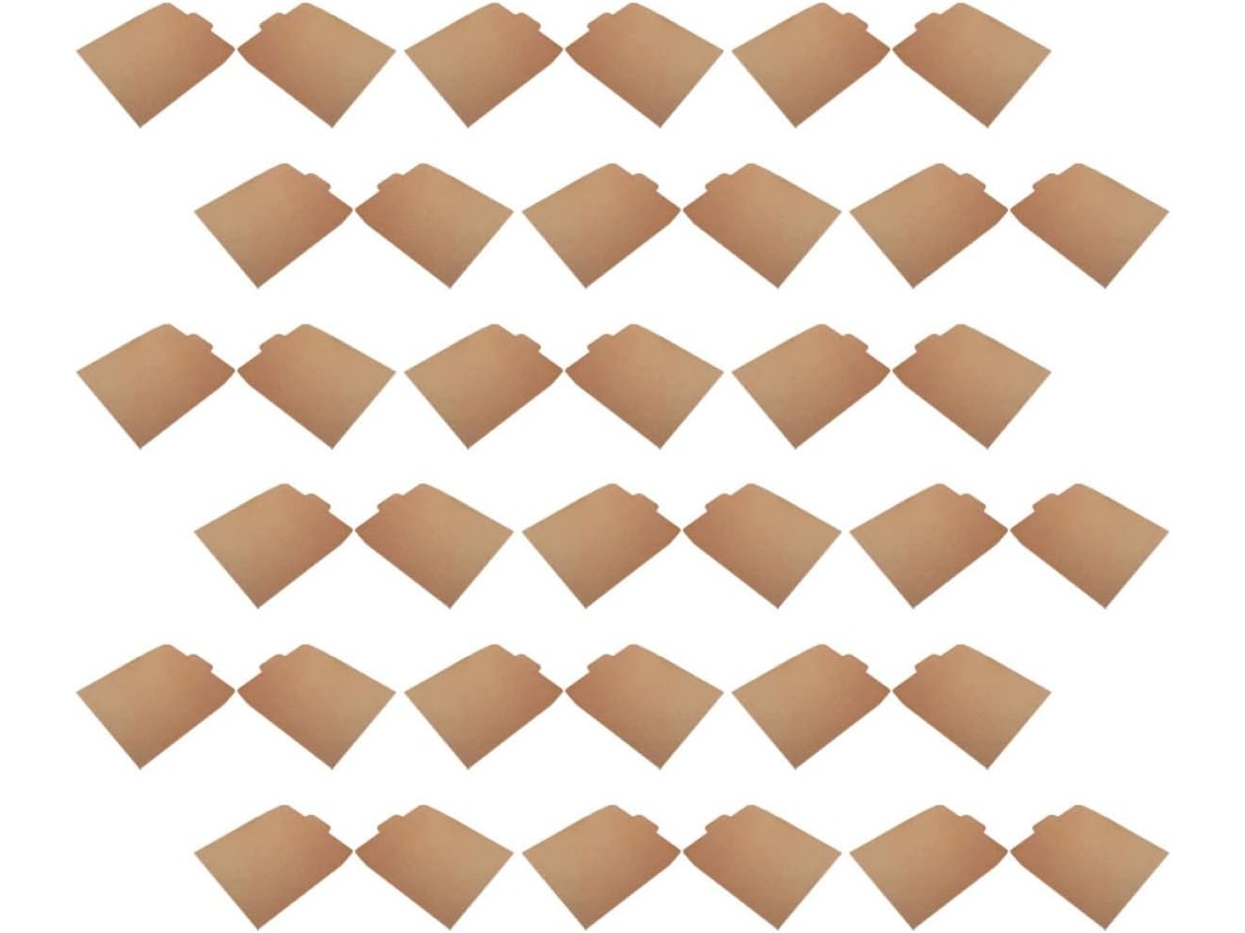 100 Sobres De Papel Kraft Para Boletos, Sobres Pequeños