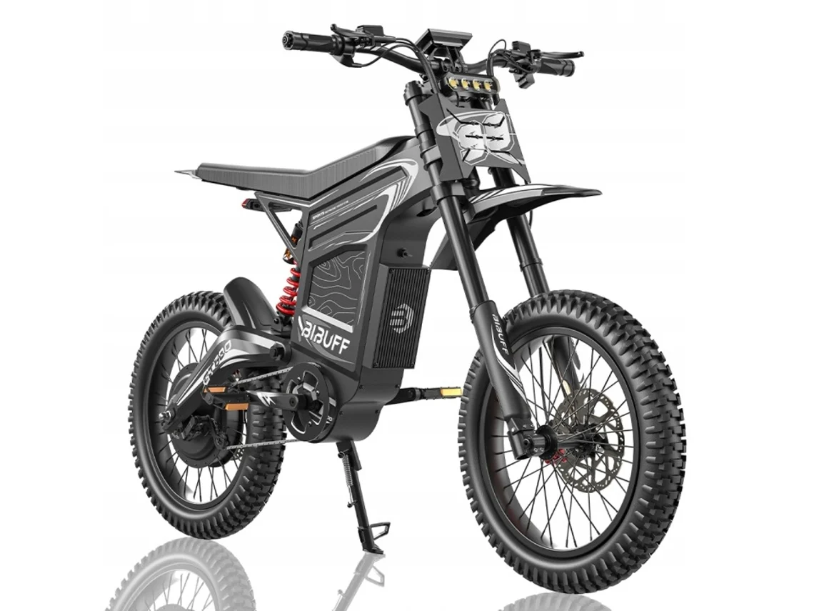 Bicicleta eléctrica Bubiff GT600 7500W 72V 30Ah 80km/h 100km 2026
