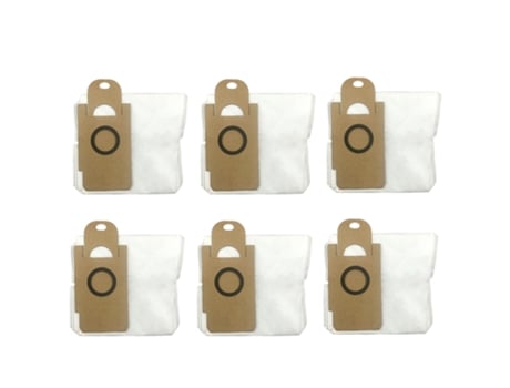 6 piezas de accesorios reemplazables, bolsas de polvo para Xiaomi Lydsto R1 R1A, Robot aspirador, piezas de Robot aspirador