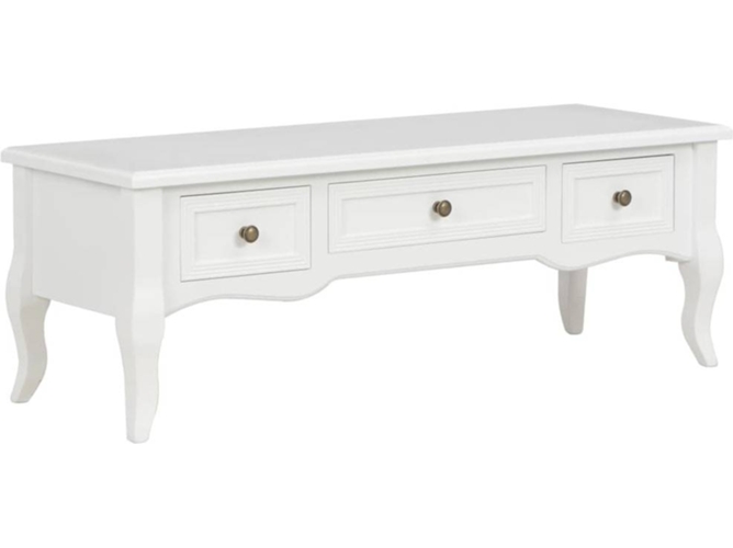 Mueble para la televisión VIDAXL Blanco Madera (100x35x35 cm )