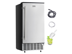 Máquina de hielo bajo encimera Vevor, 36 kg/día, 380 x 485 x 855 mm