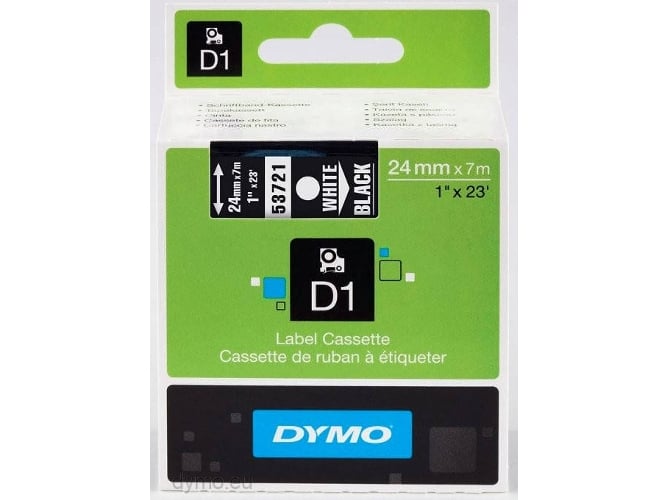 Cinta Laminada DYMO S0721010 Blanco