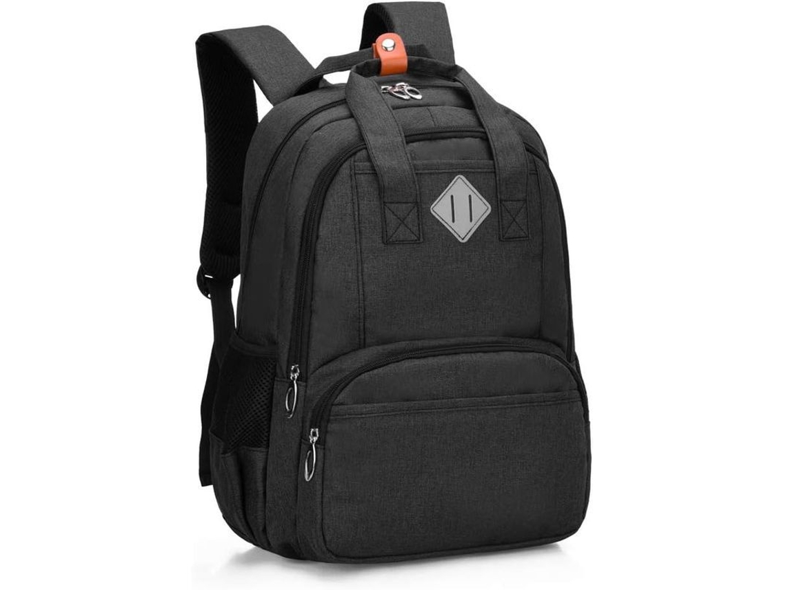 2026-mochila Escolar Infantil Con Diseño Reflectivo Y Multi Bolsillos Impermeable Grande (negro)