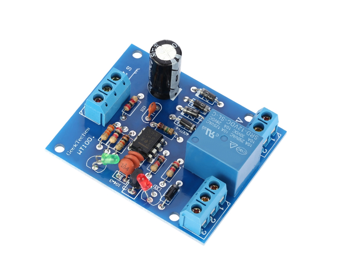 Controlador de nivel de líquido de 9 V y 12 V CA/CC con sensor de detección y módulo de control de bomba