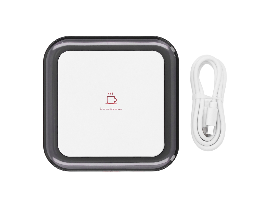 Calentador De Tazas Termostático Con 3 Ajustes De Temperatura, Calentamiento Rápido Para Café Y Leche.