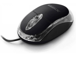 Ratón TITANUM XM102K (Óptico - 1000 dpi - Negro)