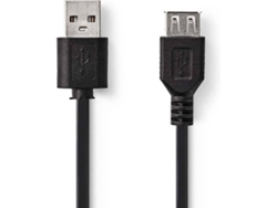 Cable USB NEDIS (USB - USB - 2 m)
