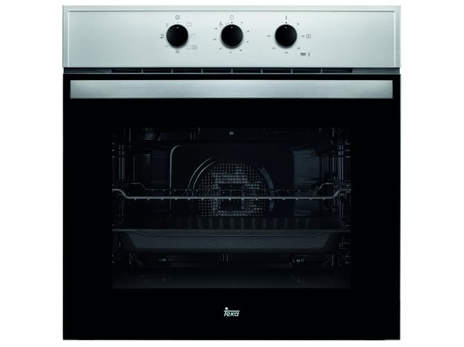 Horno Teka 605 puerta cristal 60cm 70l 2.615w de 60 inoxidable 6 funciones 5 alturas hbb605 encastre plata 60x60x55 multifuncion antihuella 70 litros 41560053 acero hydroclean ss hbb605ss 59.5