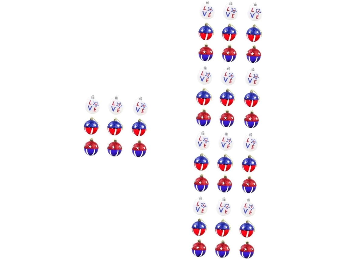 5 Juegos De Bolas Decorativas Para La Decoración De Puertas En El Día De La Independencia