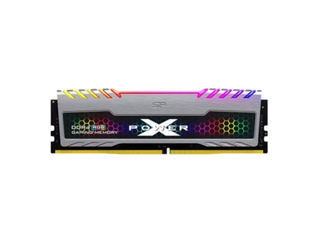 Memoria Ram Pc 32 Go 2X16 Go Ddr4 3200Mhz Dimm Cl16 1.35V Dissipador de Calor SILICON POWER Turbine Rgb