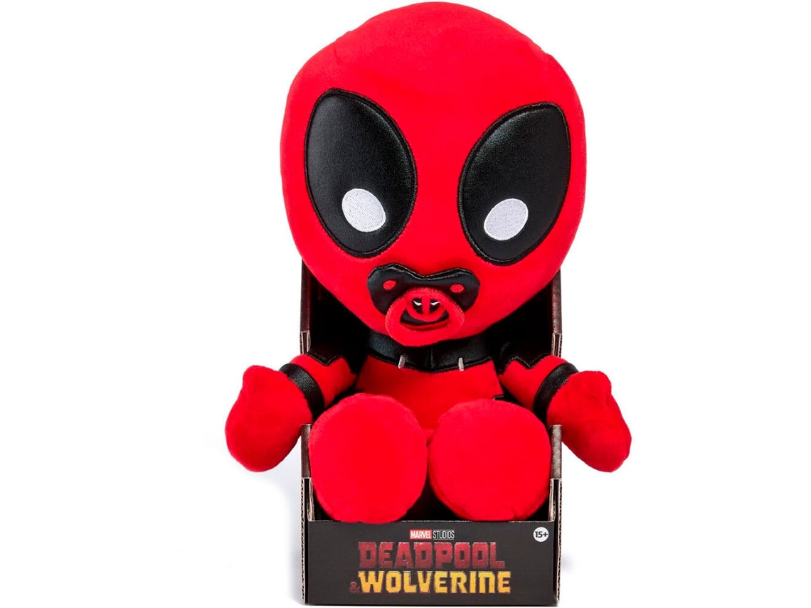 Peluche de bebé Deadpool de Marvel con piscina de 25 cm de Simba