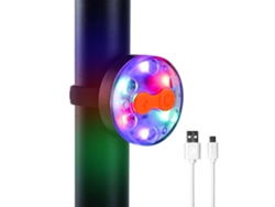 Luz Nocturna Multifunción Con Carga Usb (negra)