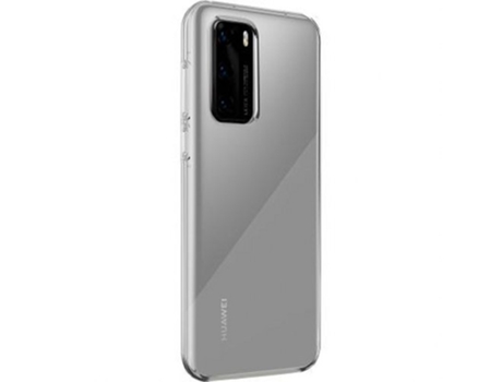 Funda para Huawei P40 BIGBEN CONNECTED Piel Sintética Textura Suave Transparente