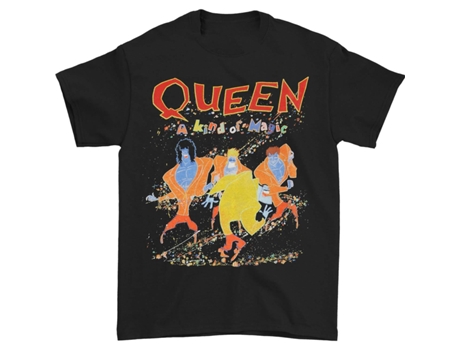 Camiseta ROCKINSTONE Reina Rey De La Magia (Algodón - S)