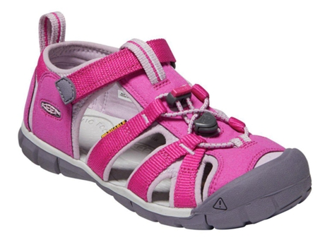 Sandálias Unisex KEEN Seacamp Ii Cnx Rosa para Montaña (EU 20 - 21)