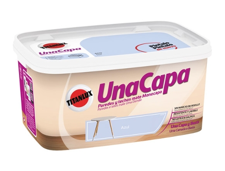 Pintura Plastica Una Capa Mate TITAN