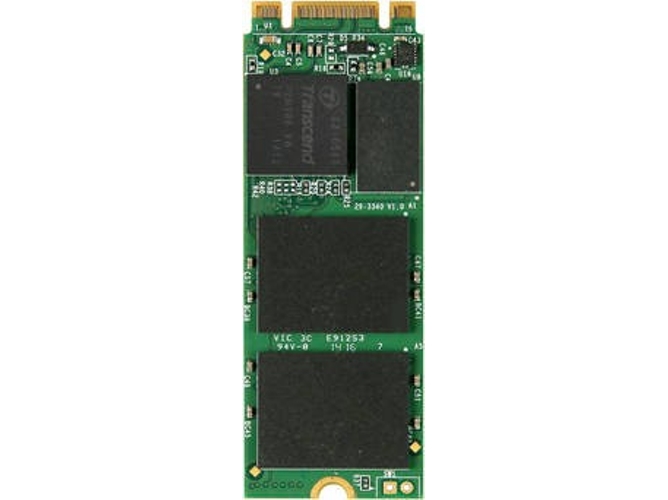 Disco SSD Interno TRANSCEND MTS600 (256 GB - M.2 SATA - 310 MB/s)