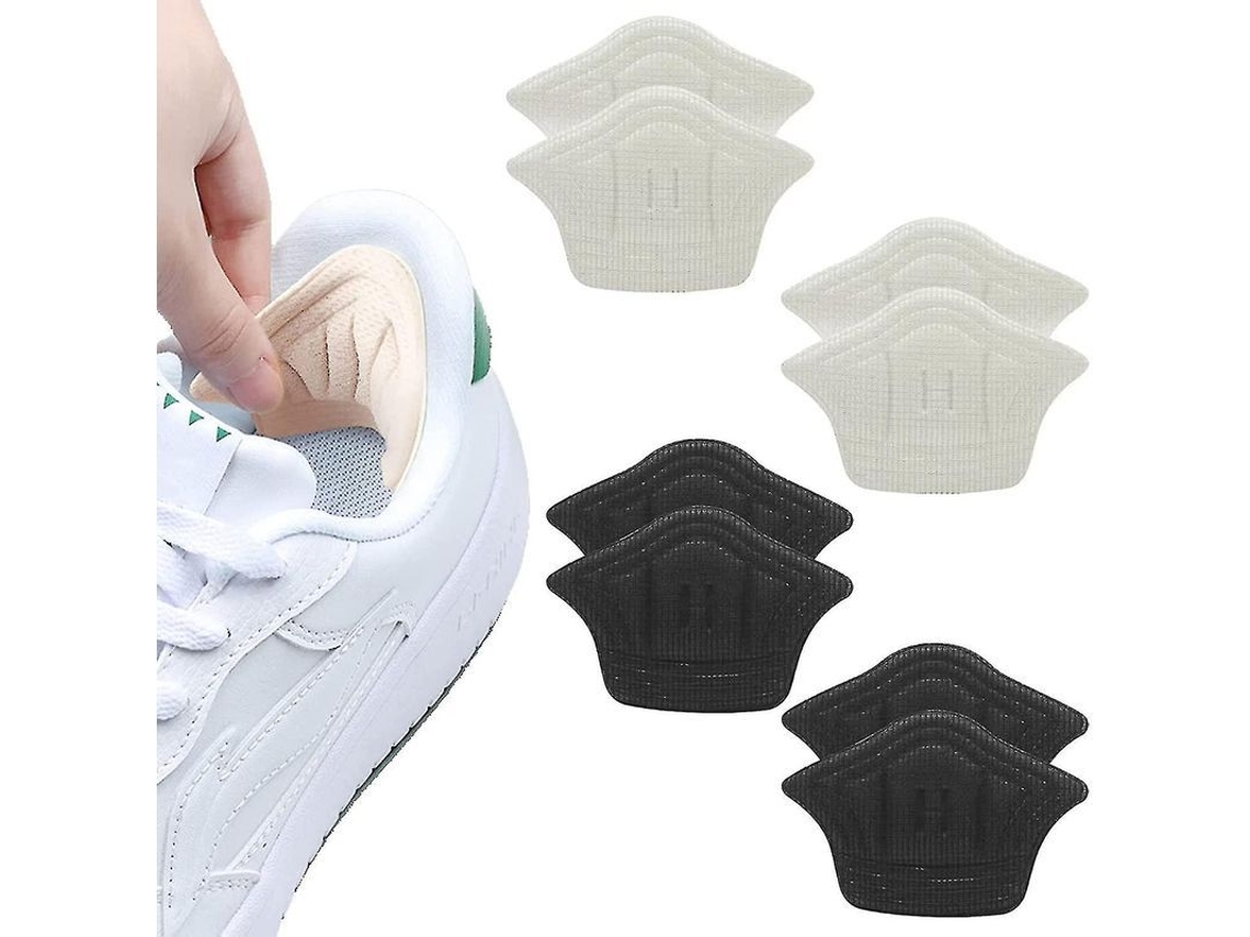 Pares De Protectores De Tacón Autoadhesivos Para Zapatos Grandes (9 Mm)