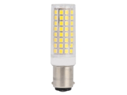 Bombilla LED regulable 2026 Ba15d, 10 W, 1000 lm, 102 LED, luz blanca fría, 110 V, para lámpara de techo o araña.