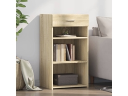 Aparador De Madera De Ingeniería Roble Sonoma 50x42,5x93 Cm