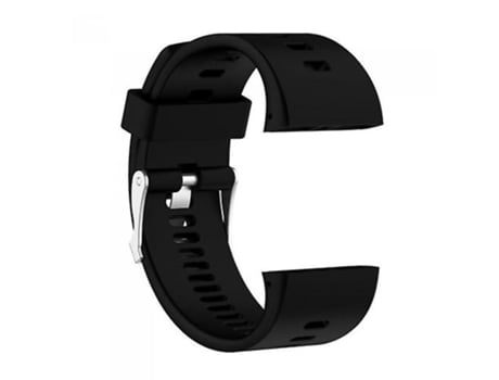 Pulsera Correa de Reloj Deportivo de Silicona para Polar V800 Negra VENISYMLIS