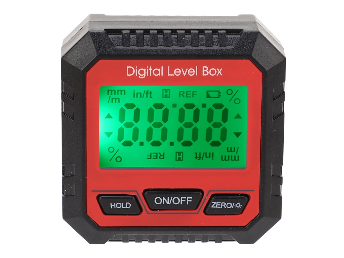 Nivel Digital, Buscador De Cajas Magnéticas, Transportador De Ángulos, Inclinómetro, Carpintería Y Construcción.