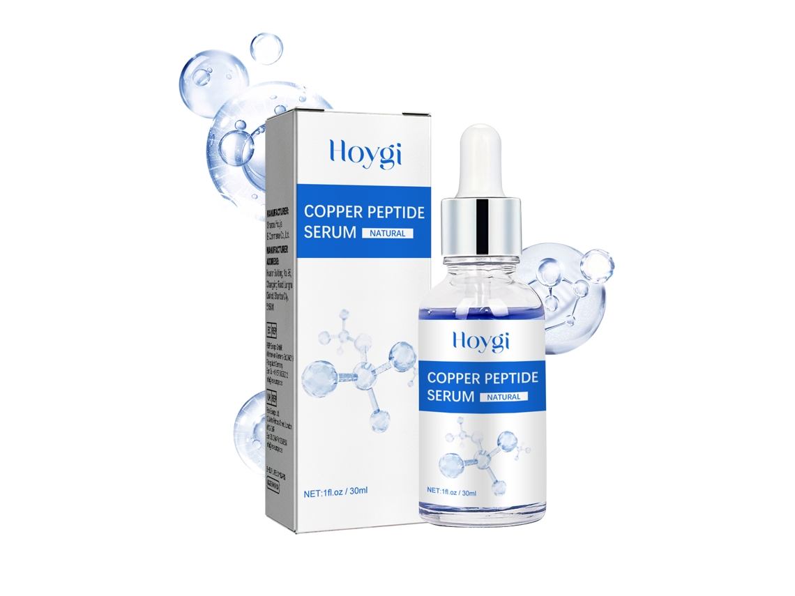 Sérum antiarrugas con péptido de cobre azul