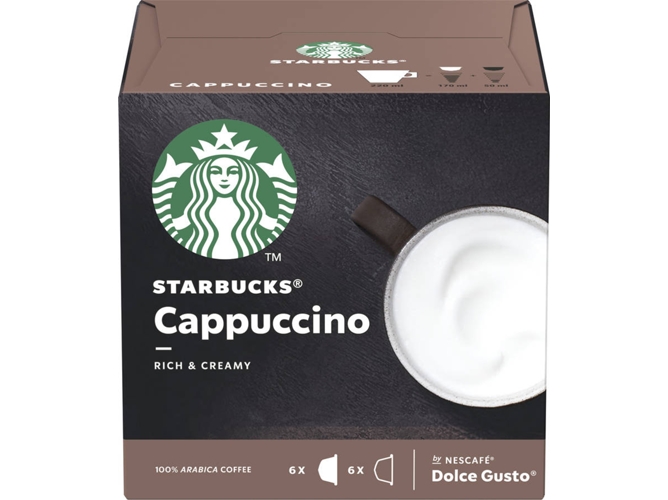 Cápsulas de Café Cappuccino STARBUCKS